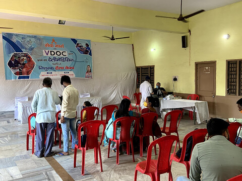 Free health camp in association with Sewa Marg, Agra
